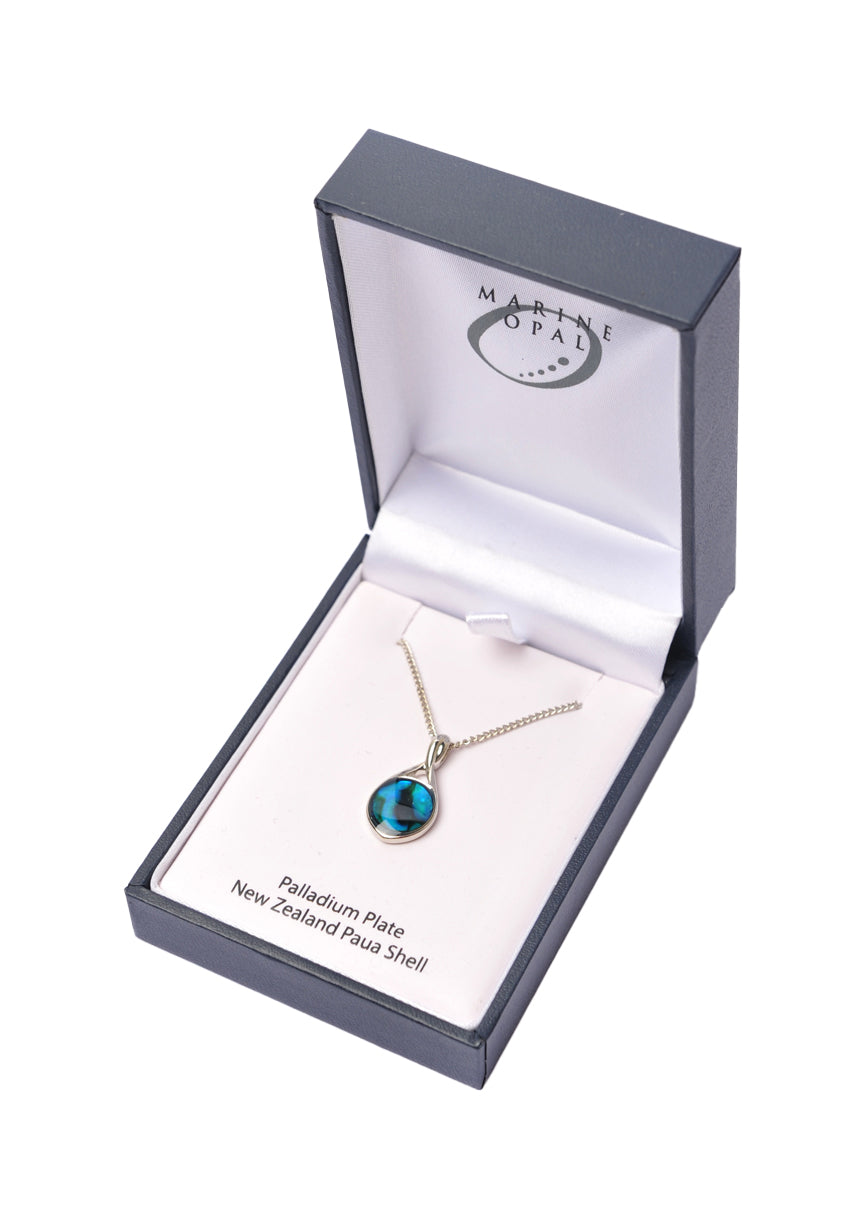 Twist Nz Paua Shell Jewellery Fancy Pāua Twist Pendant Discoveries