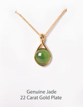 Load image into Gallery viewer, Jade Necklace | Small Twist
